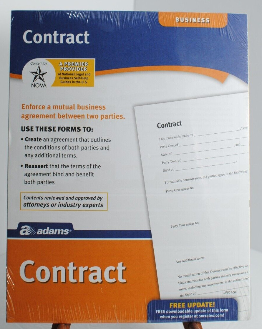 Adams Application for Employment (25), Forms and Instructions Contracts Lot of 3