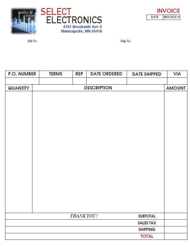 Printed Full Color Carbonless 3-Part Forms Custom Sets, 8.5″ x 11″ NCR 4C