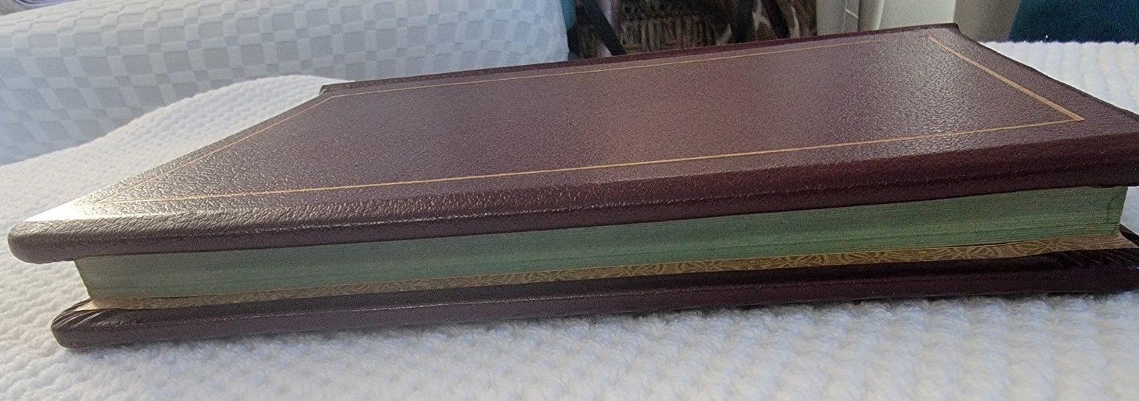 Antique Wilson-Jones Office Ledger Binder 1940s Hickman Office Equipment