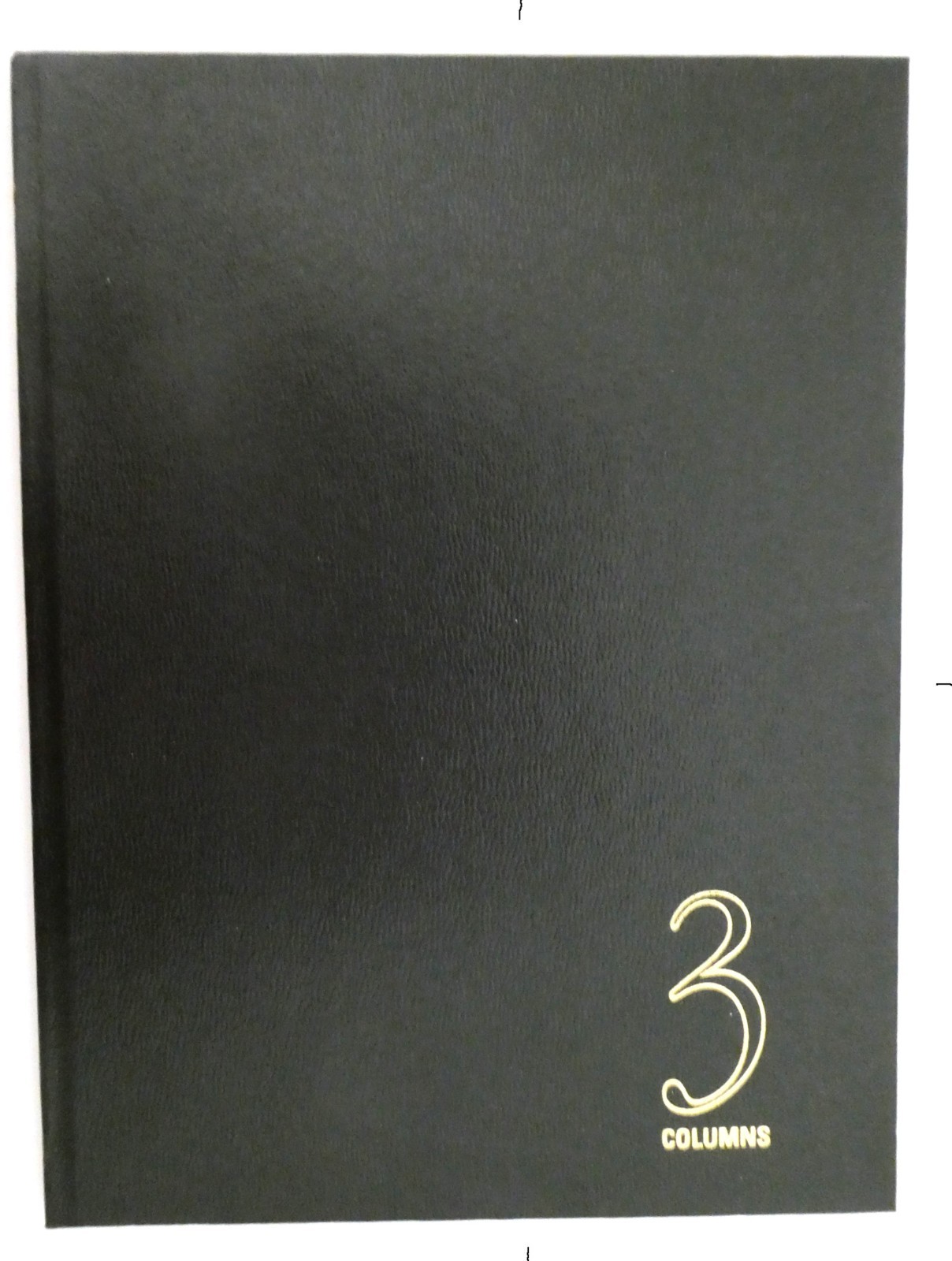 Wilson Jones 3 Column Accounting Ledger Books Hard Cover #74103 Blk X2