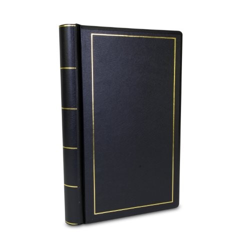 Acco WLJ039531 Minute Book Outfit 250 Sheets 14×8.5 Black/Gold
