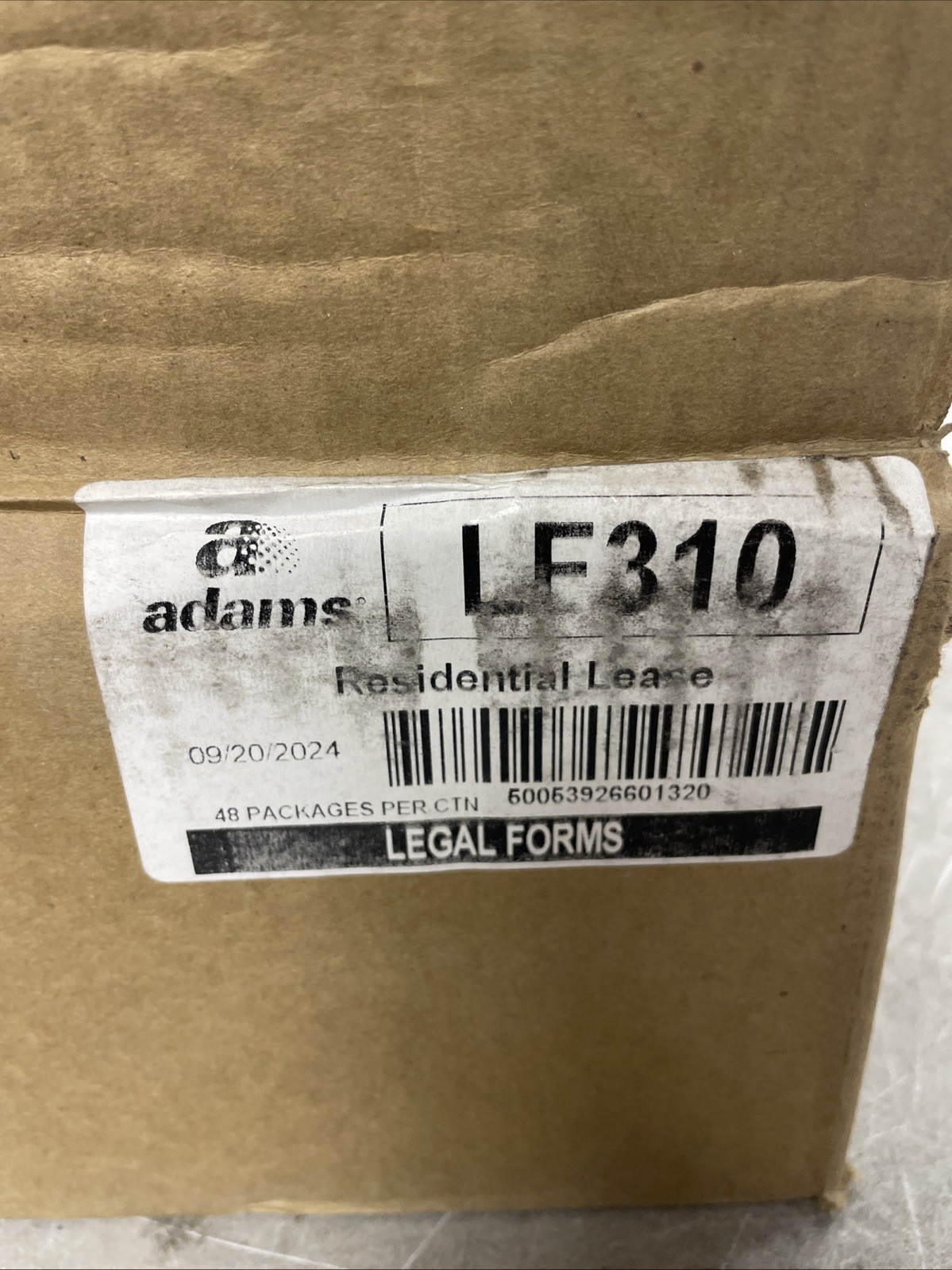 Adams Residential Lease Forms Complete Kit Printable and Fillable Templates 48ct