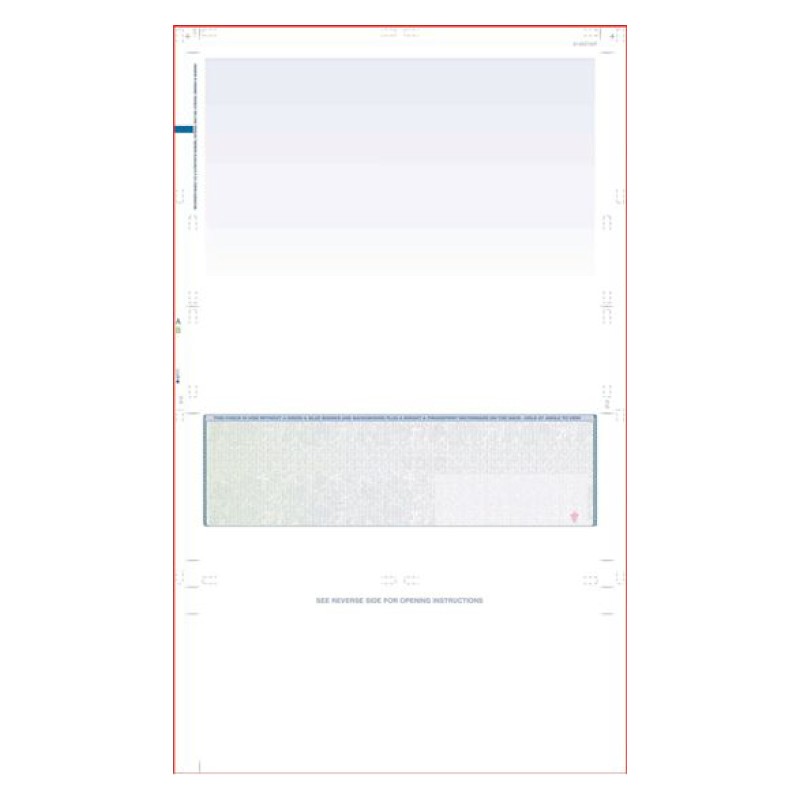 Green to Blue Rainbow Pressure Seal Check, Middle Position, Fingerprint II, EZ
