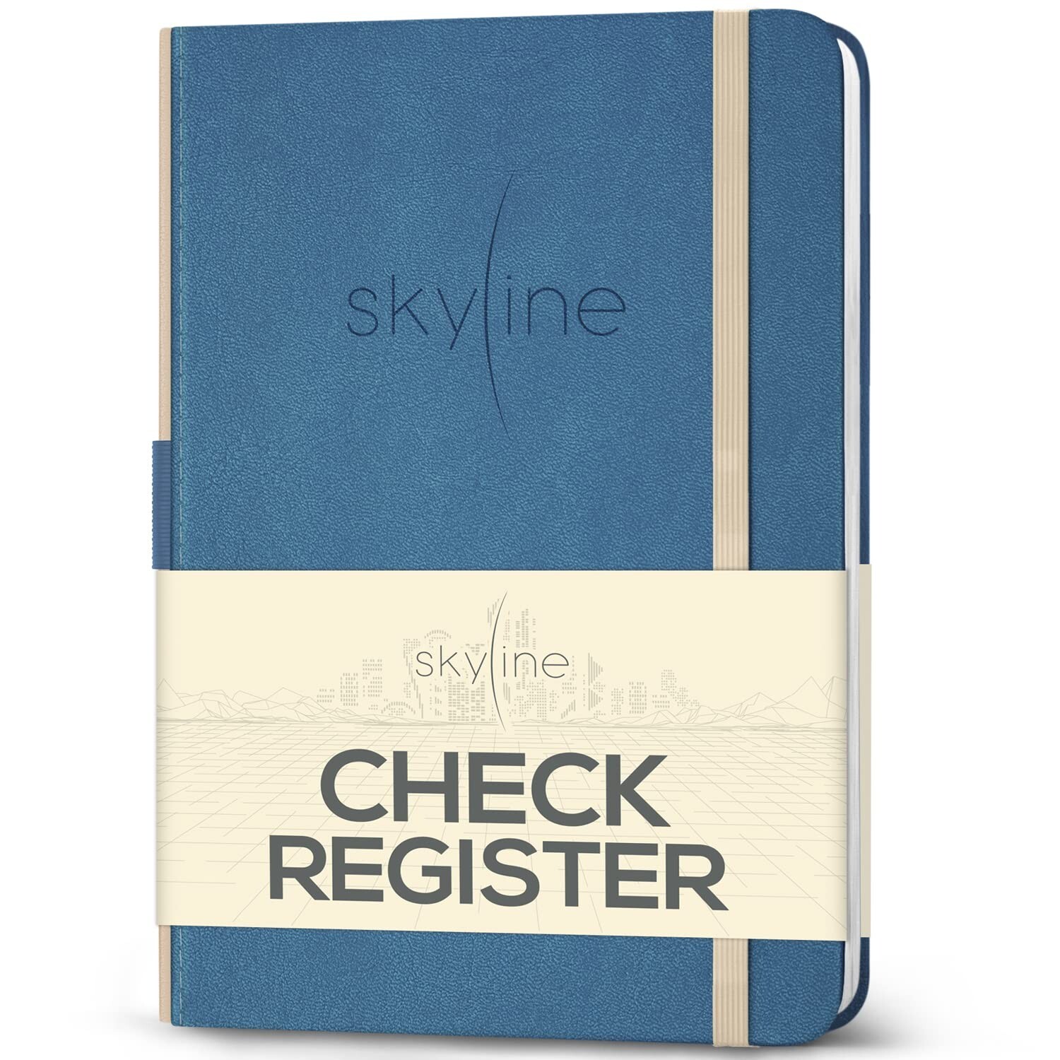 Skyline Check Register – Accounting Ledger Log Book for Income & Expenses – T…