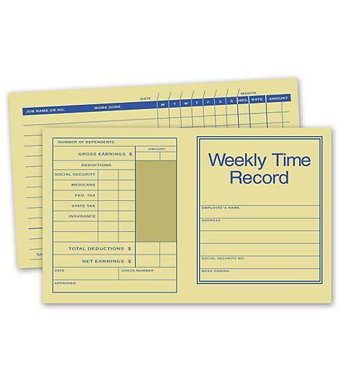 Pocket Size Weekly Time Records / Nebs Deluxe # 221