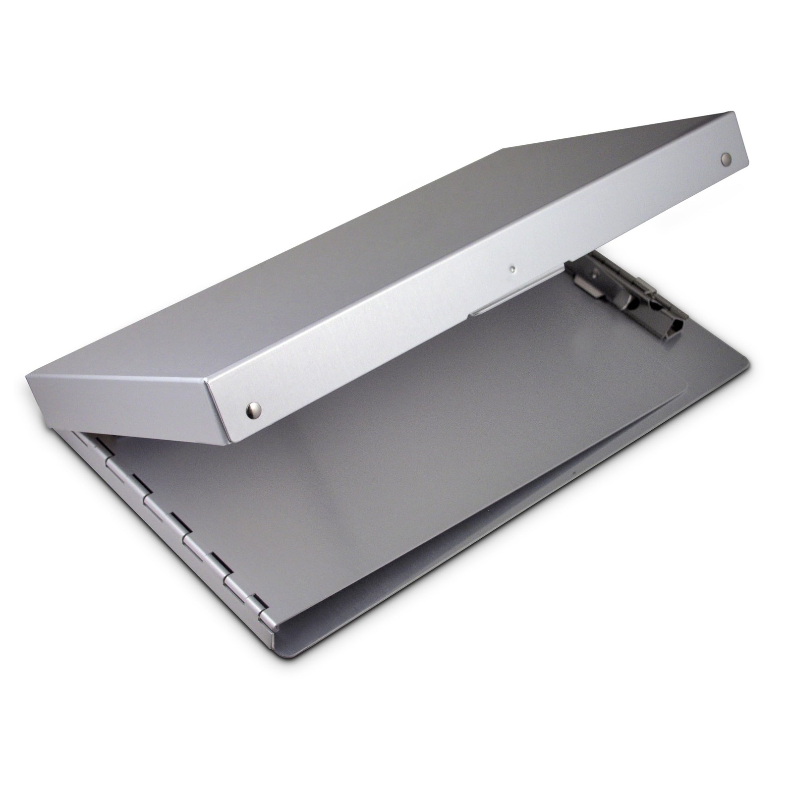 Saunders Recycled Aluminum Snapak Form Holder, Memo 6 x 10 Inches, Silver