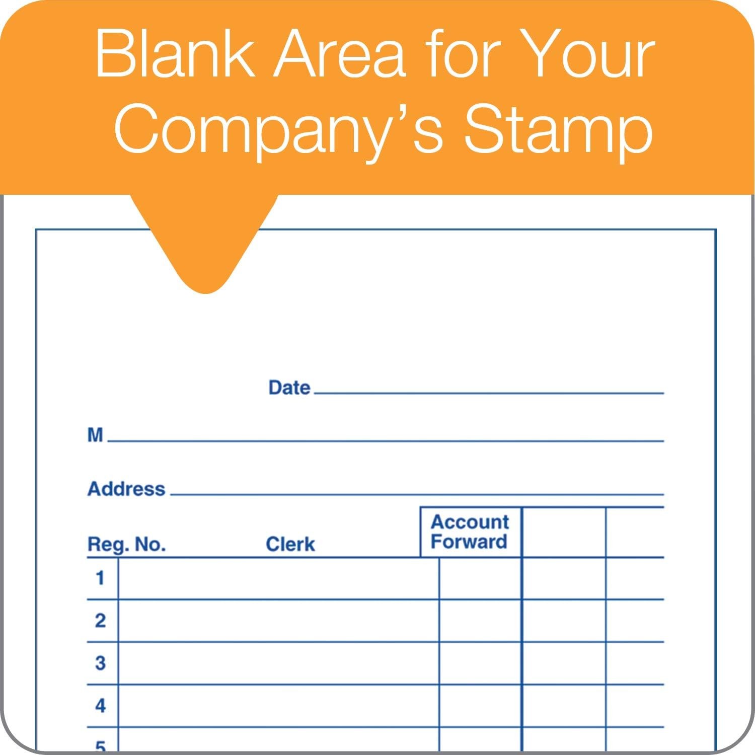Adams General Purpose Sales Book, 2-Part, 3 Count (Pack of 1), White/Canary