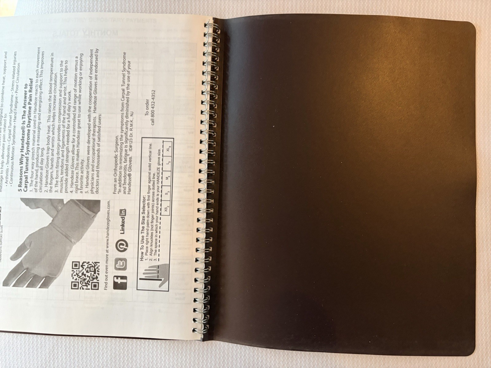 DomeSkin DOM600 Bookkeeping Record Book – Brown 2014
