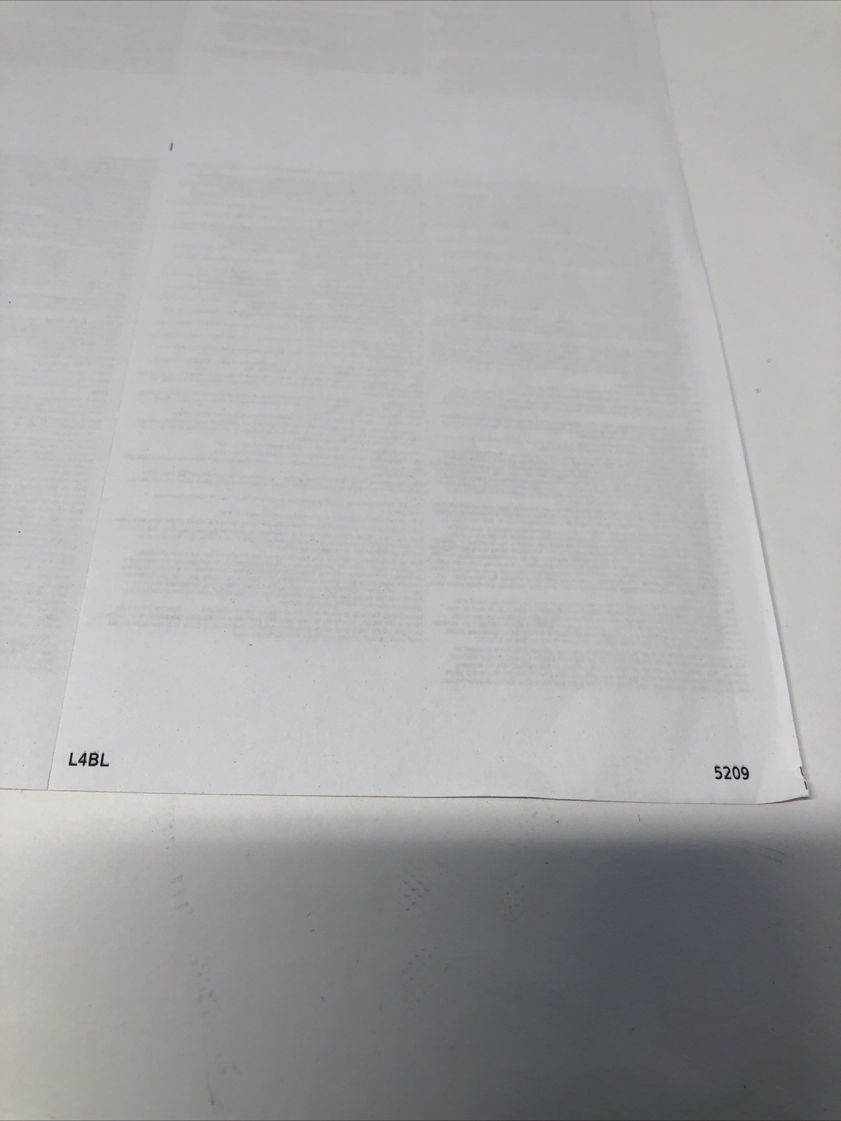 Blank W2 4 Up Tax Forms 2022 Instructions in Back of The Form 5209B (500 Pack )