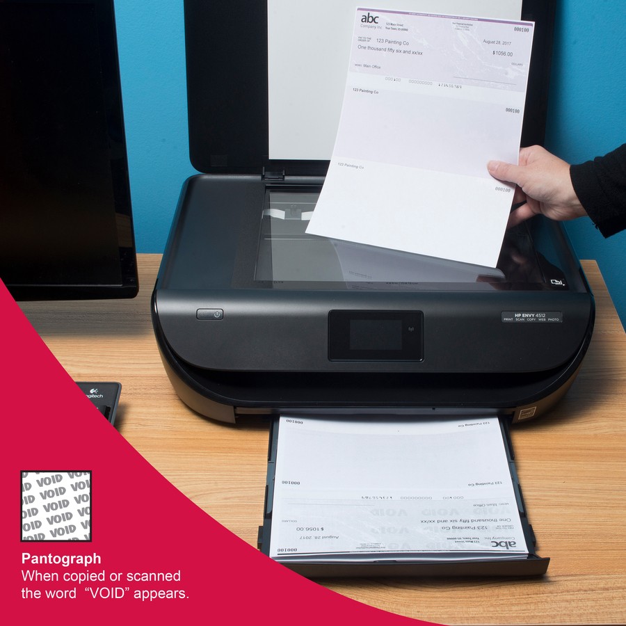 Paris Corp PRB04502 Check Paper 8.5×11 500 Sheets Green Marble