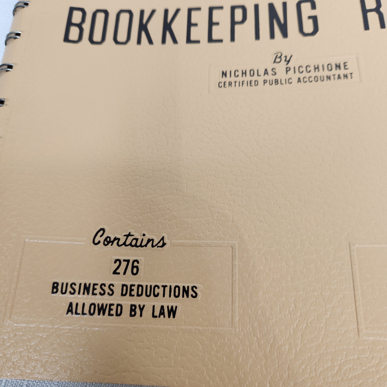 Dome Simplified Monthly Bookkeeping Record Accounting 8.75″ X 11.25″ Lot of 2