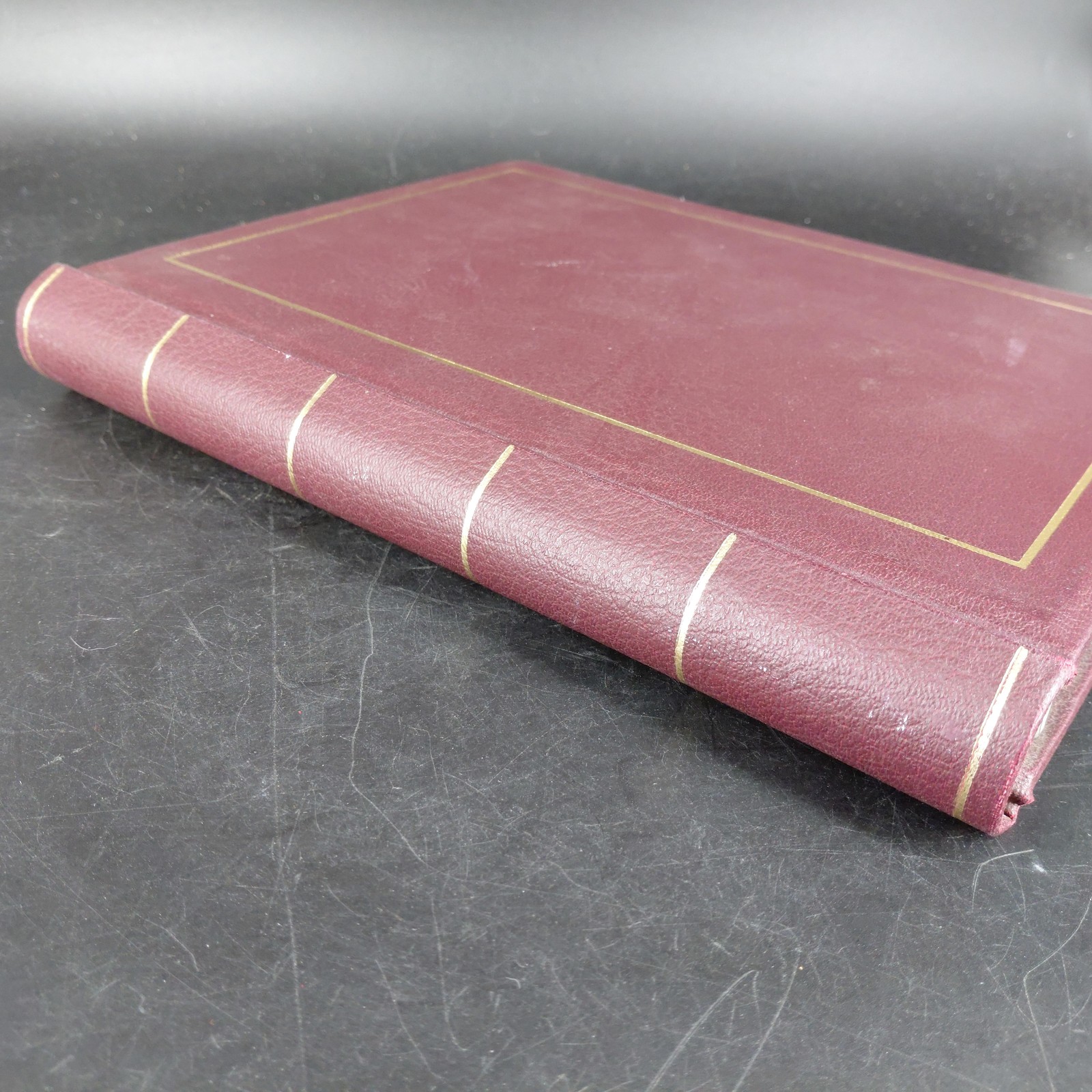 Wilson Jones Minute Record Book 396-11 Outfit 0396-11 Hardcover Burgundy USA