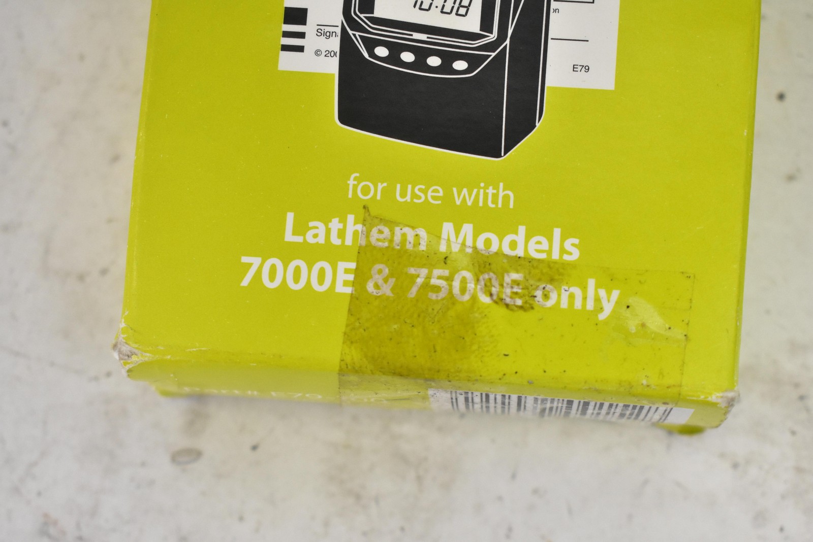 LATHEM 100 Payroll Or Job Time Cards Double Sided E7 Card Part# E79-100