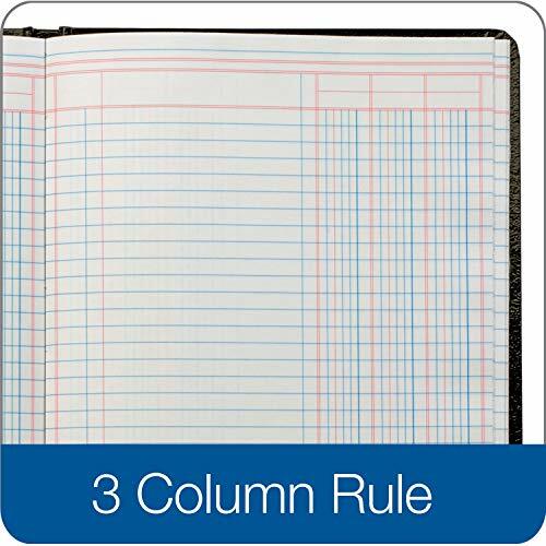 80 Pages Account Book Hard Bound High gloss cover With Foil Stamp Title 3-Column