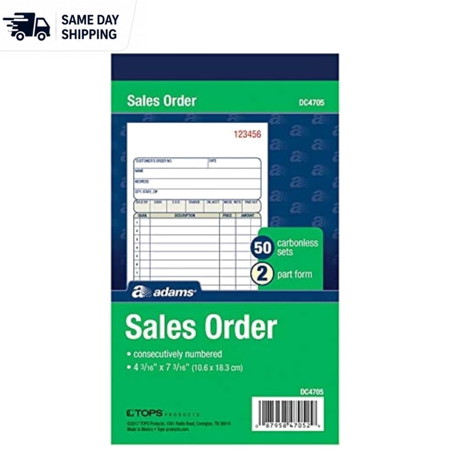 Customizable Sales Order Books with 50 Sets – Perfect for Small Businesses