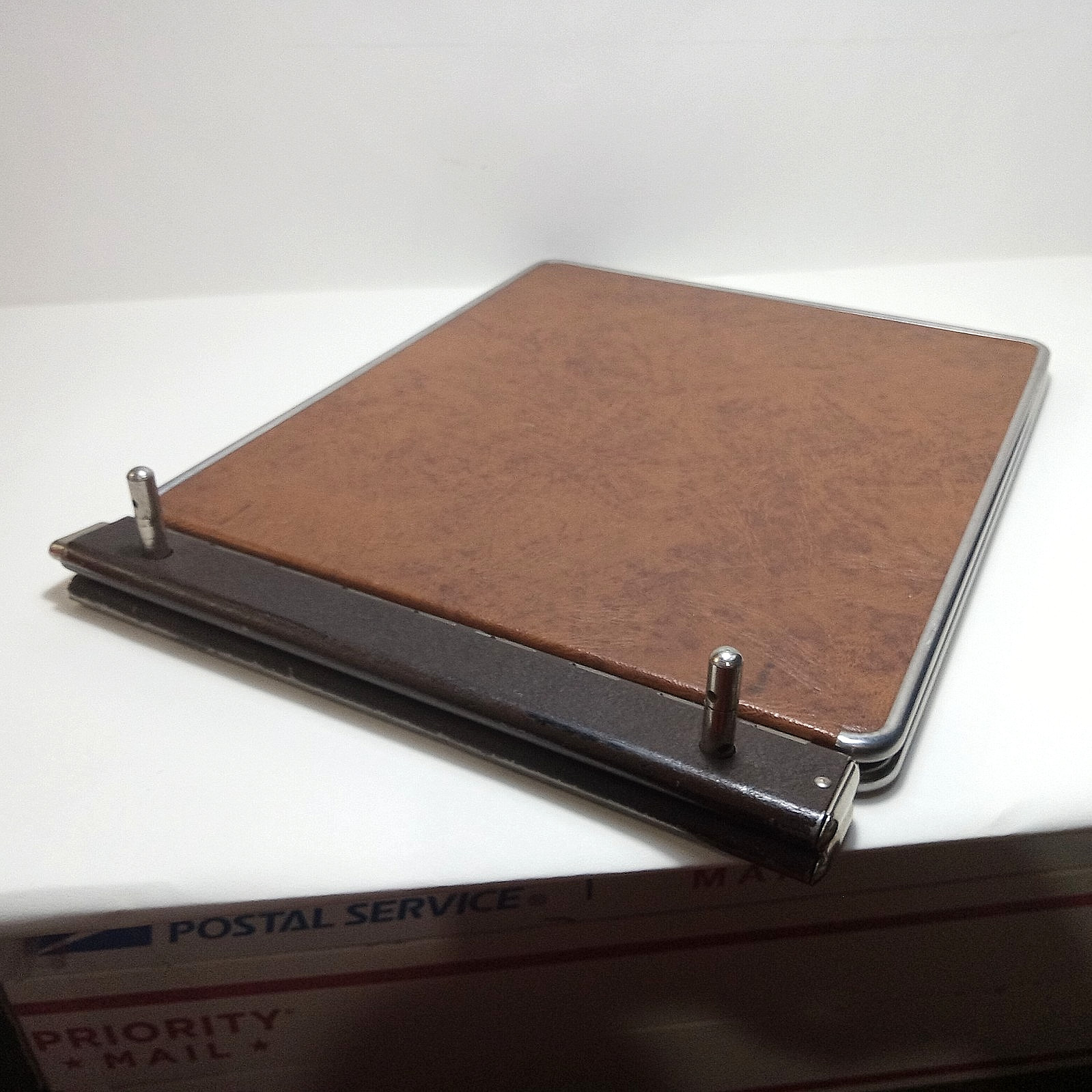 2 Post National Brand Ledger Book Binder Model 9741 USA 13″ x 10″