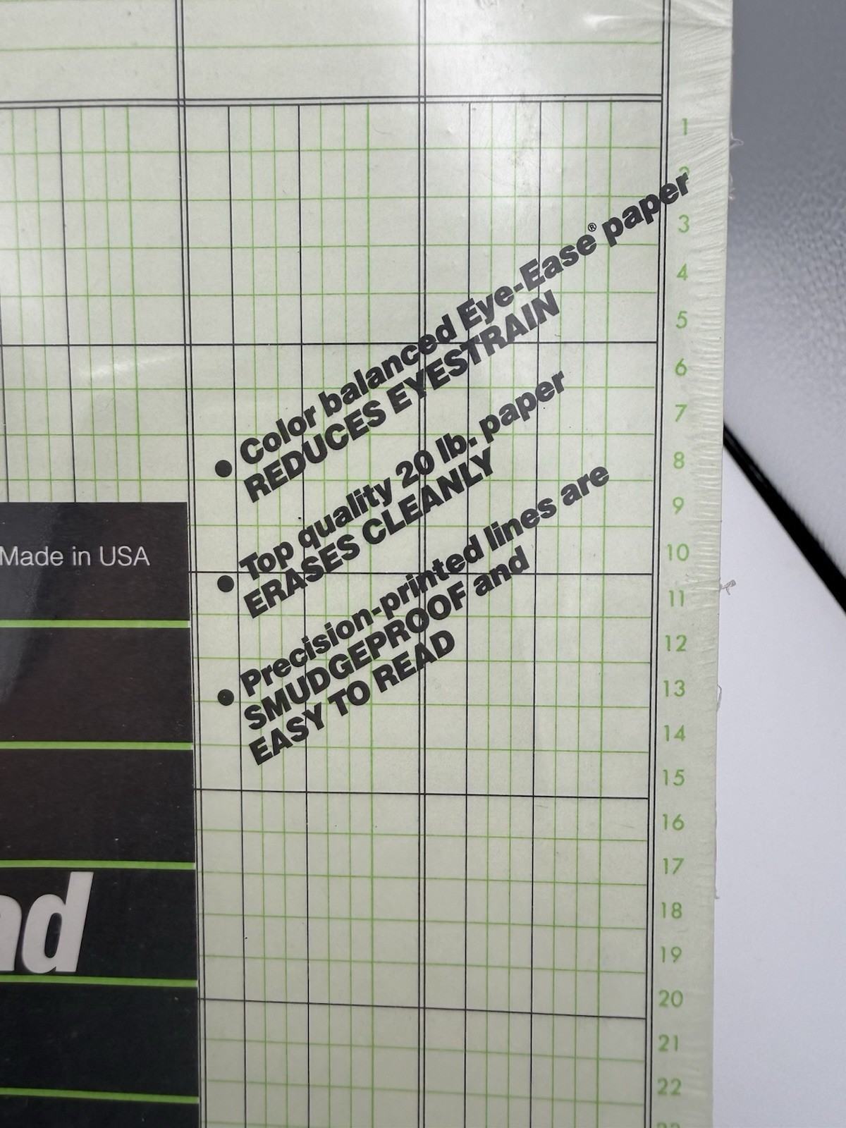 Avery National Brand Premium Analysis Pads 4 Column 11 x 8.5in 45-302 New 2 Pack