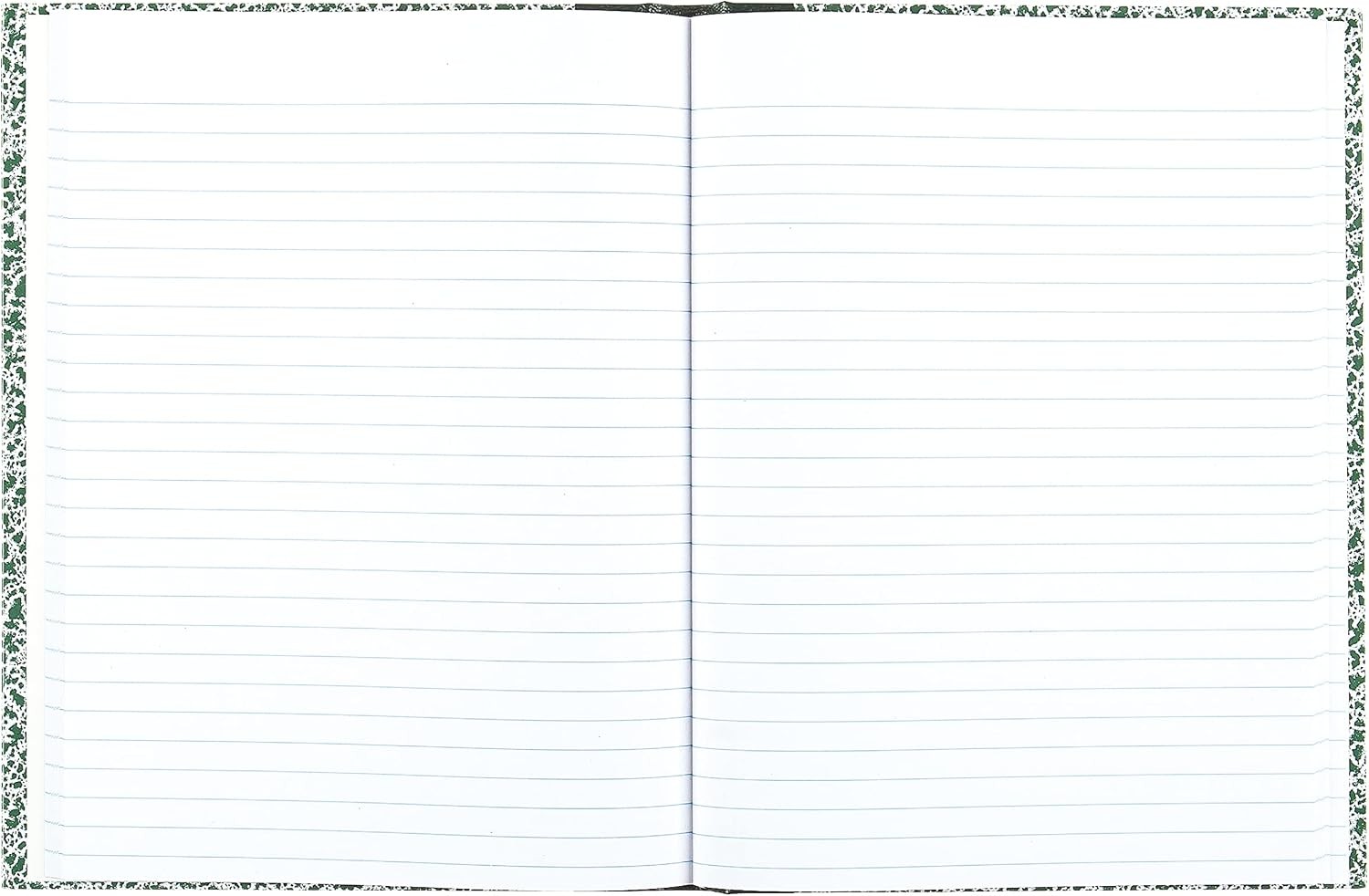 National Lab Notebook, Wide/Legal Rule, Green Marble Cover, (96) 10.13 x 7.88 Sh
