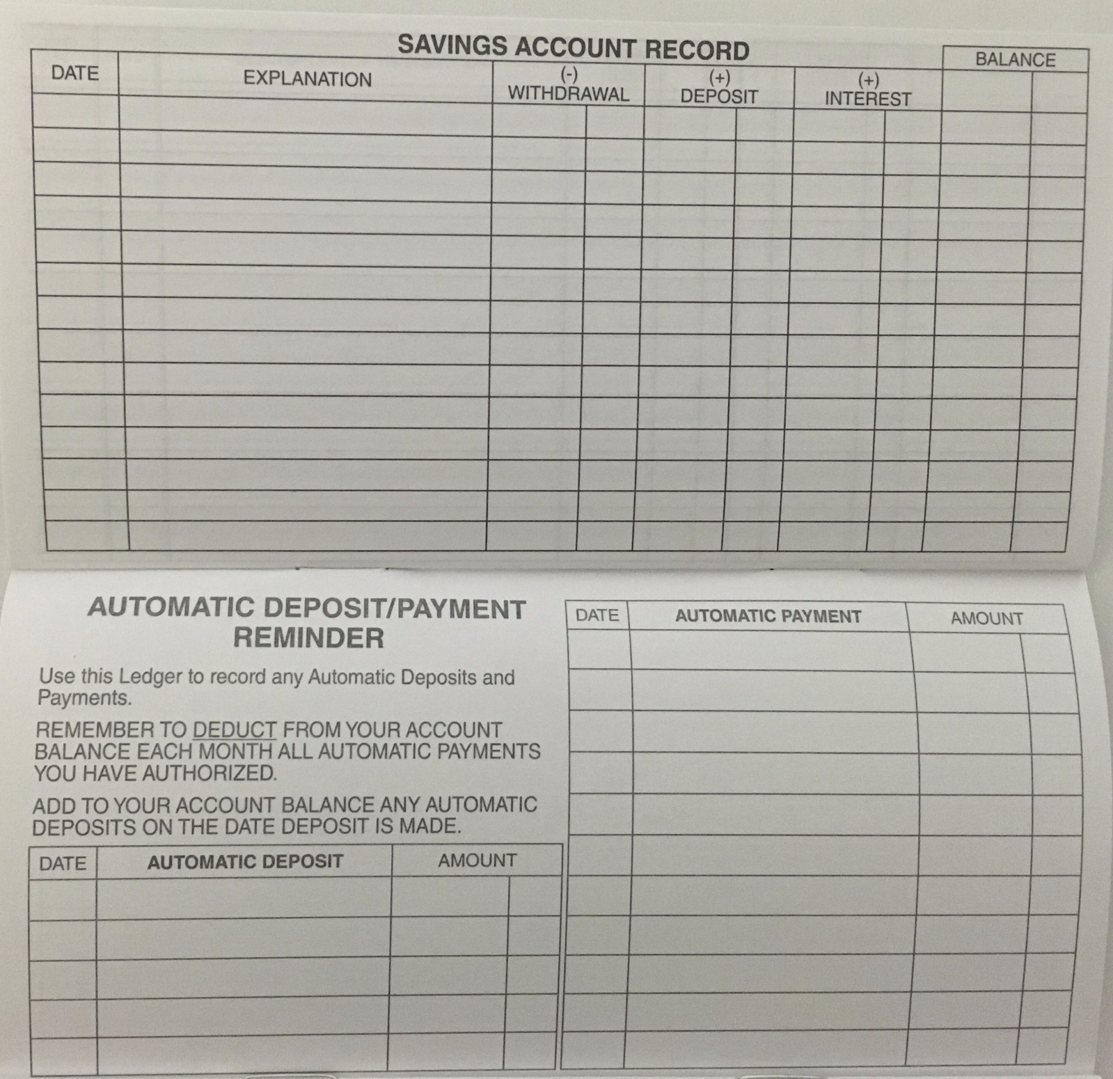 10 CHECKBOOK TRANSACTION REGISTER CALENDAR 2023-2024-2025 CHECK BOOK TOP QUALITY