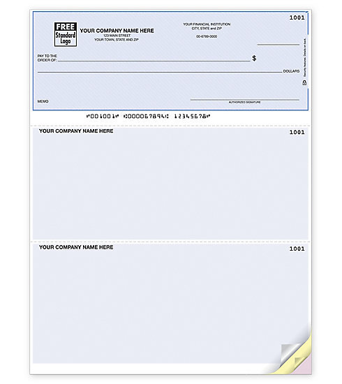 QuickBooks Business Checks by Deluxe-Nebs / DLT103 or DLT104 Free Shipping!