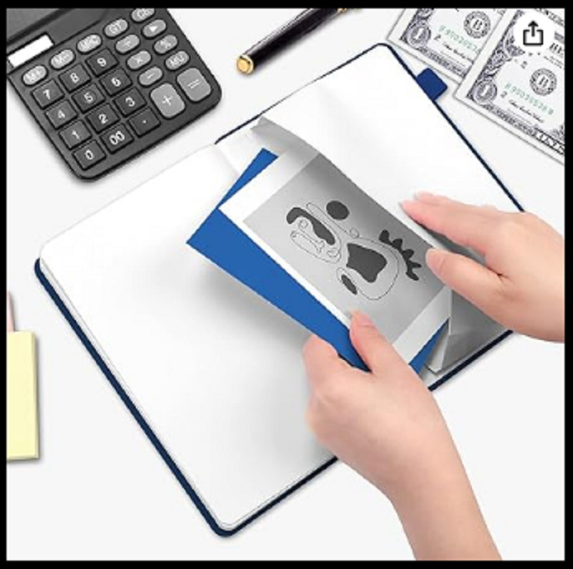 A5 Check Registers for Personal Checkbook Ledger Transaction Registers Log Book