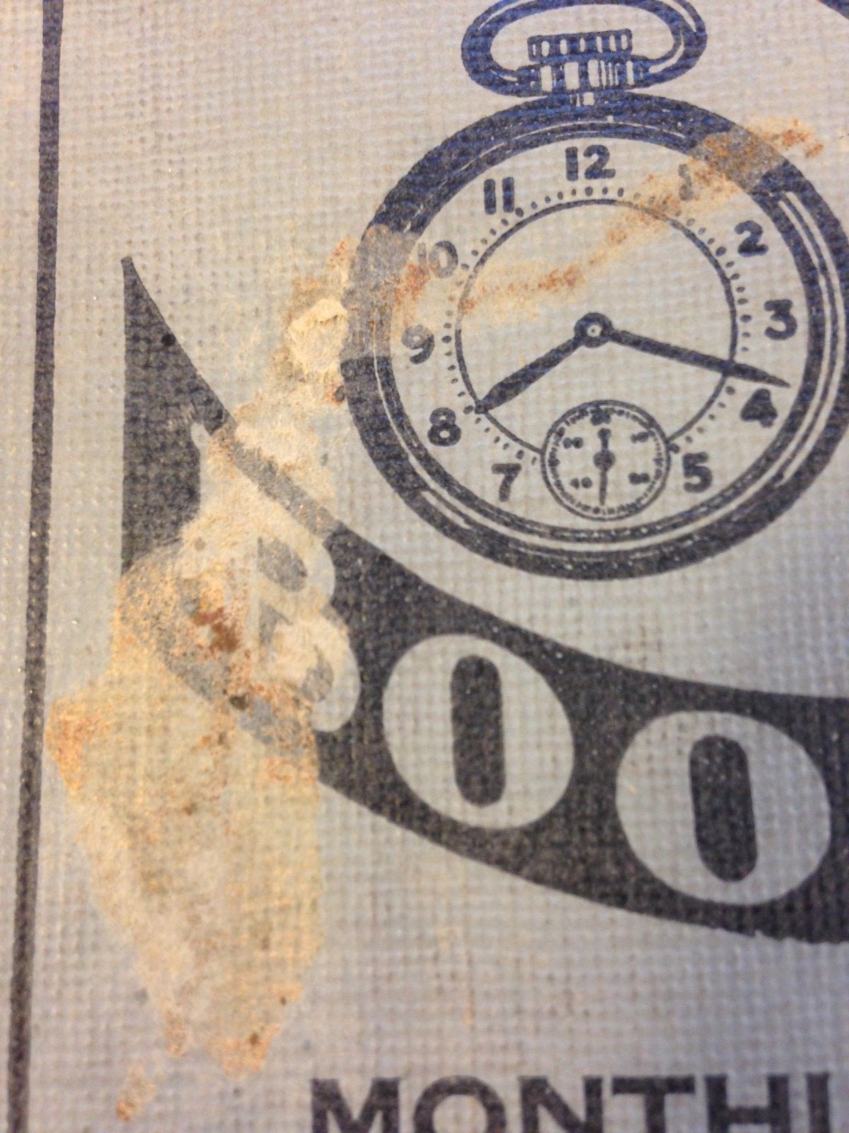 Vintage 1950’s Monthly Perfection Time Book No. 677 (Wages .25-1.75) E1