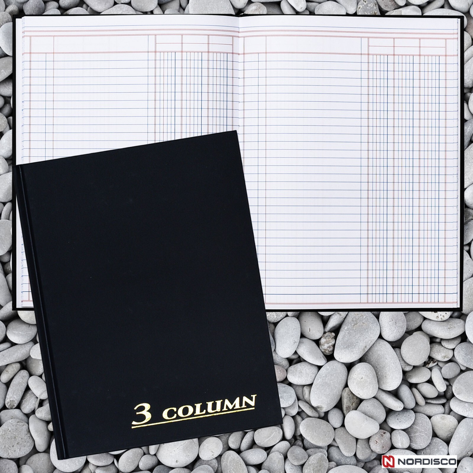 Adams Tops ARB8003M Account Book, 3 Column, 80 Pages, 7 x 9-1/4″