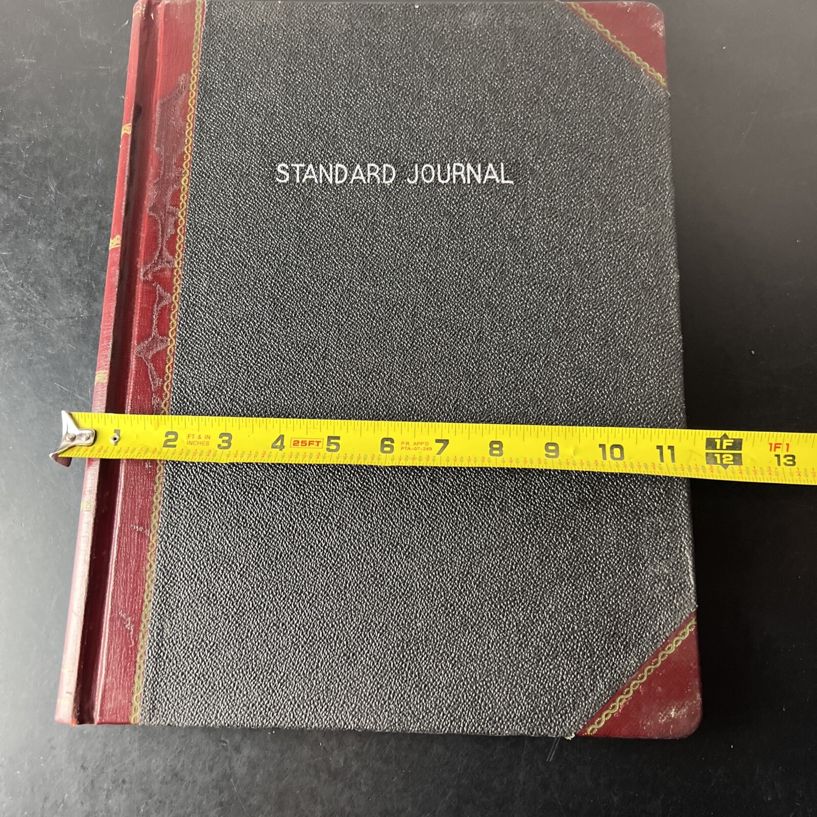 VTG Blank Account End Bound Record Book 152 Pages New Standard Columnar Book