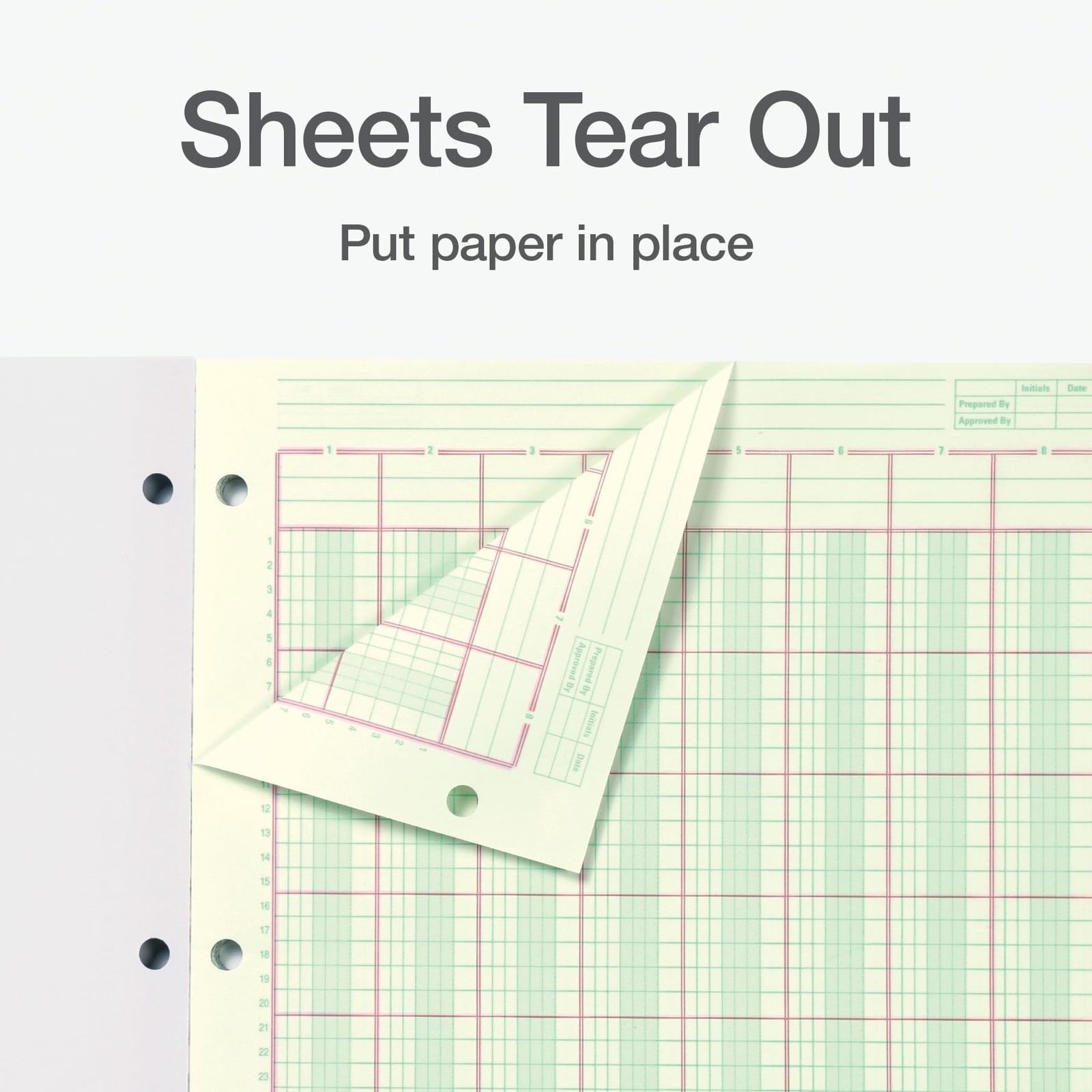 Adams Columnar Analysis Pad, 8 Column Ledger, 8.5″ x 11″, 100 Pages (50 Green