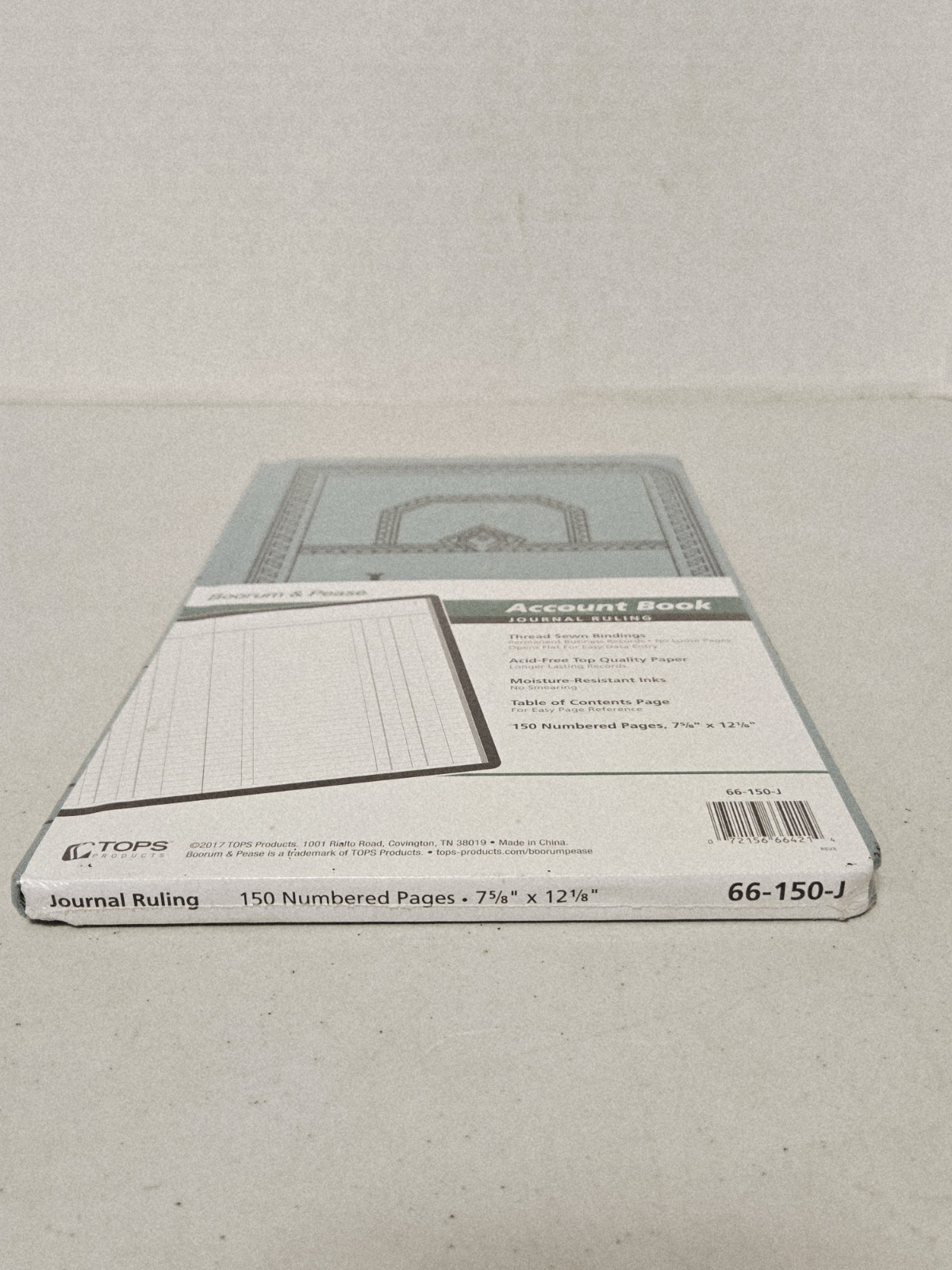 Boorum & Pease Account Book 66-150-J Journal Ledger Ruling Acid Free, NEW SEALED