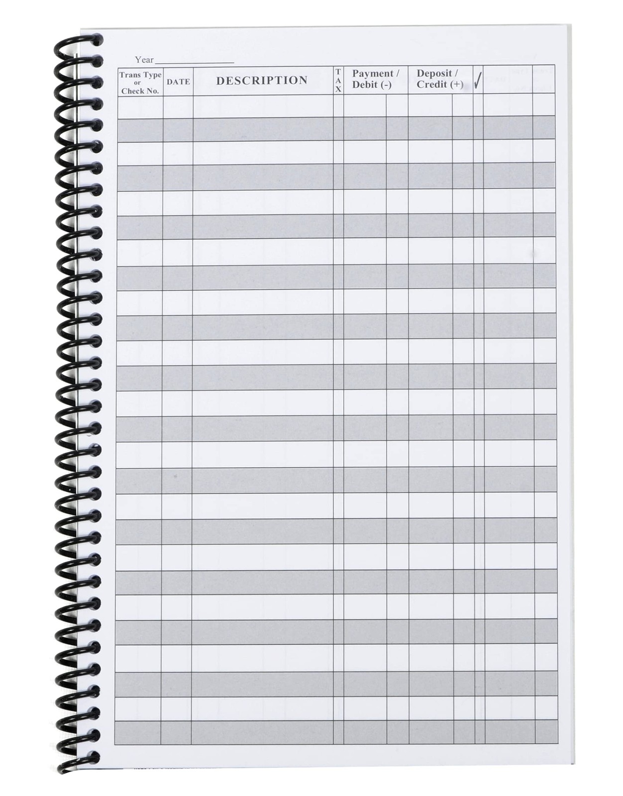 ‘s Premium Check Book Register & Debit Card Ledger Notebook – Checking Accoun…