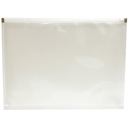 JAM PAPER Plastic Envelopes with Zip Closure – Letter Size, Assorted 6 Pack