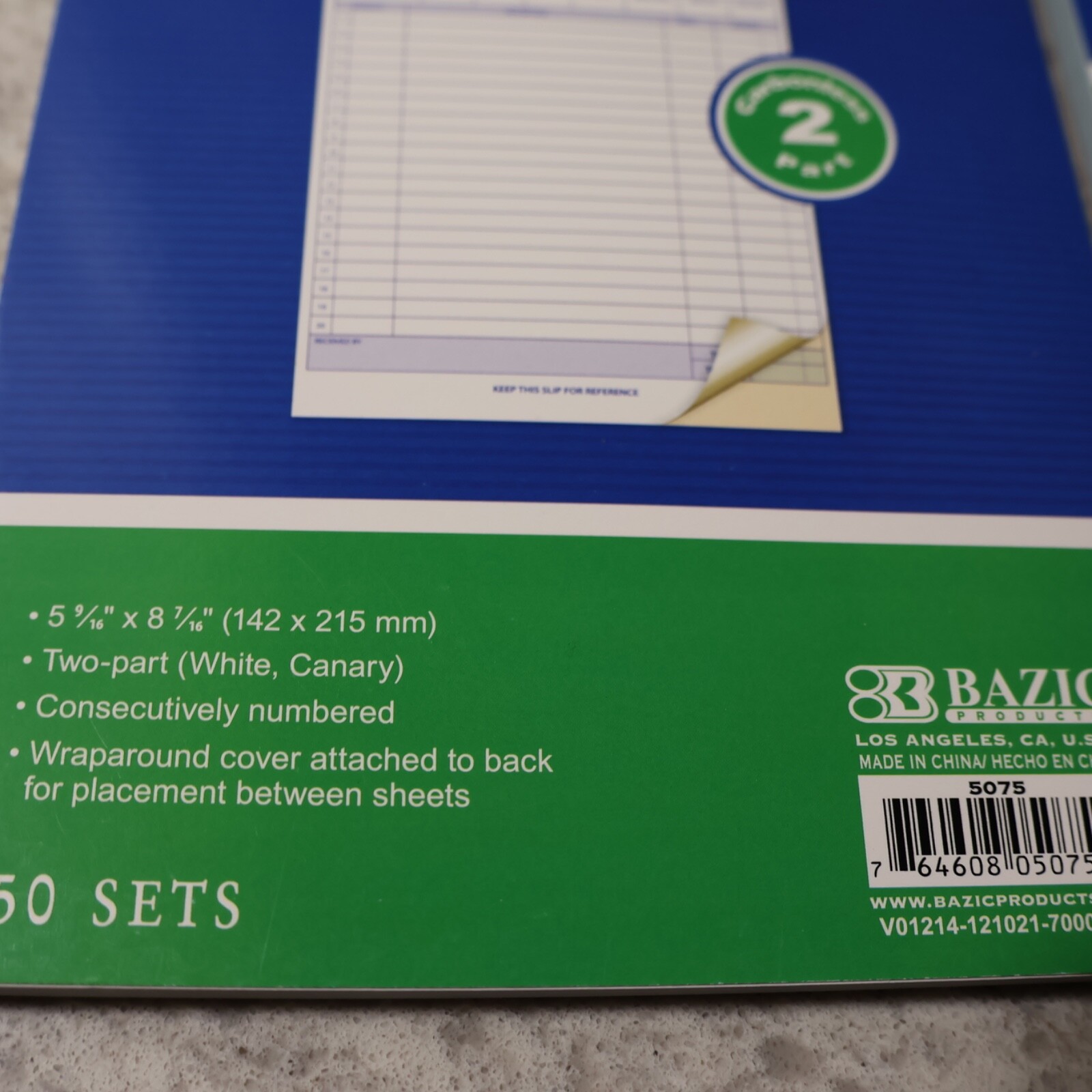 4 Invoice Sales Order Books Receipt Form Record 50 Sets Carbonless
