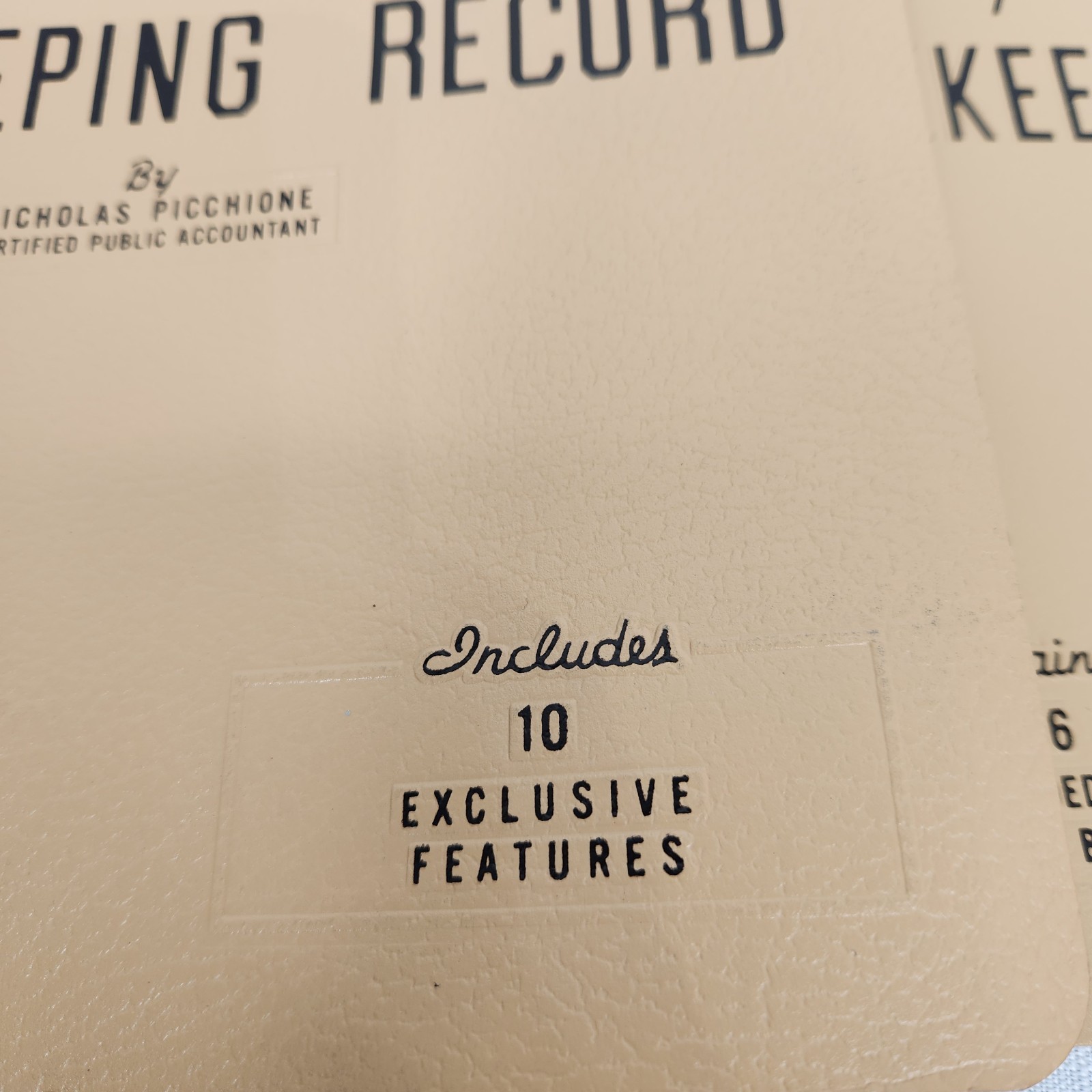 Dome Simplified Monthly Bookkeeping Record Accounting 8.75″ X 11.25″ Lot of 2
