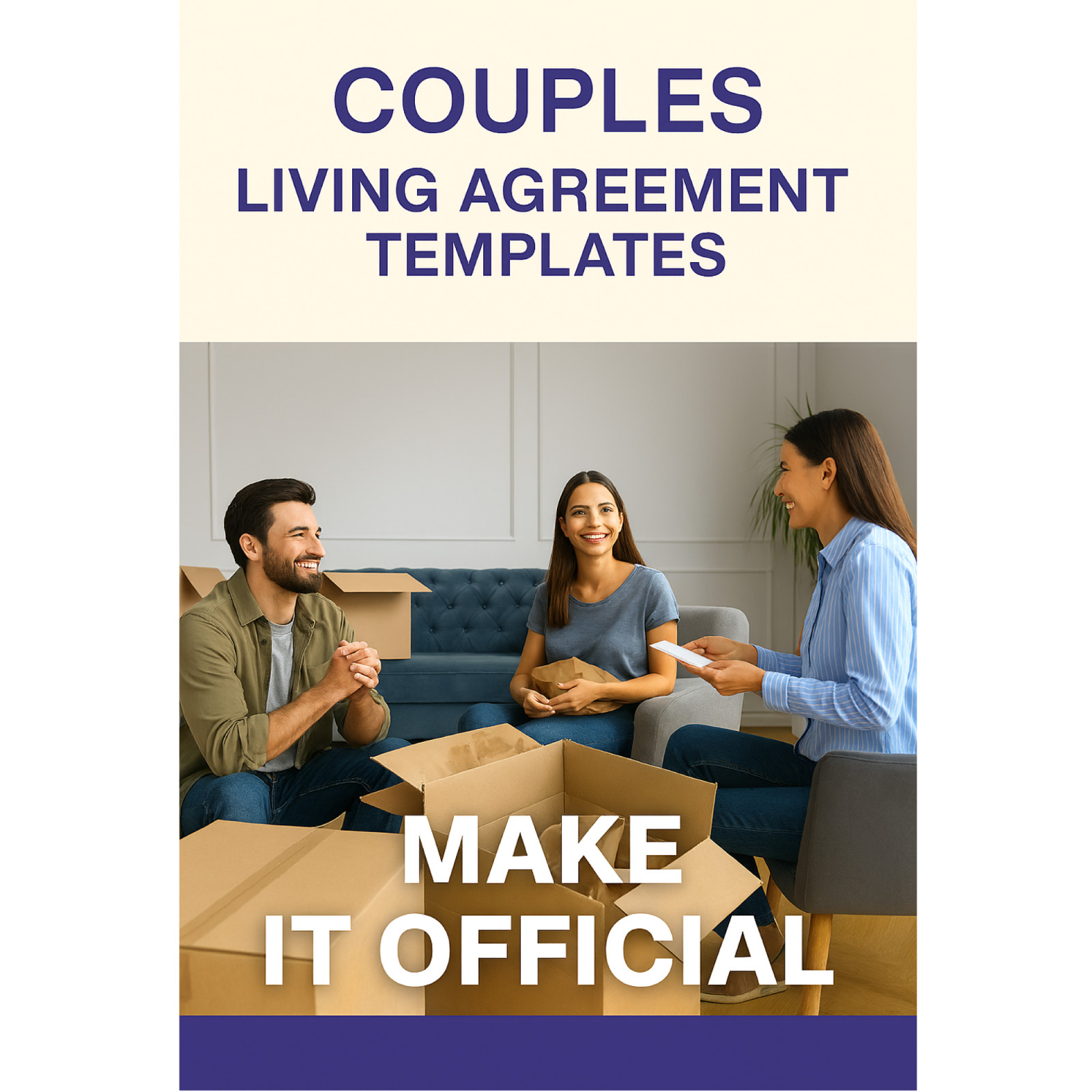 Roommate Agreement Template Editable PDF Word Instant Download