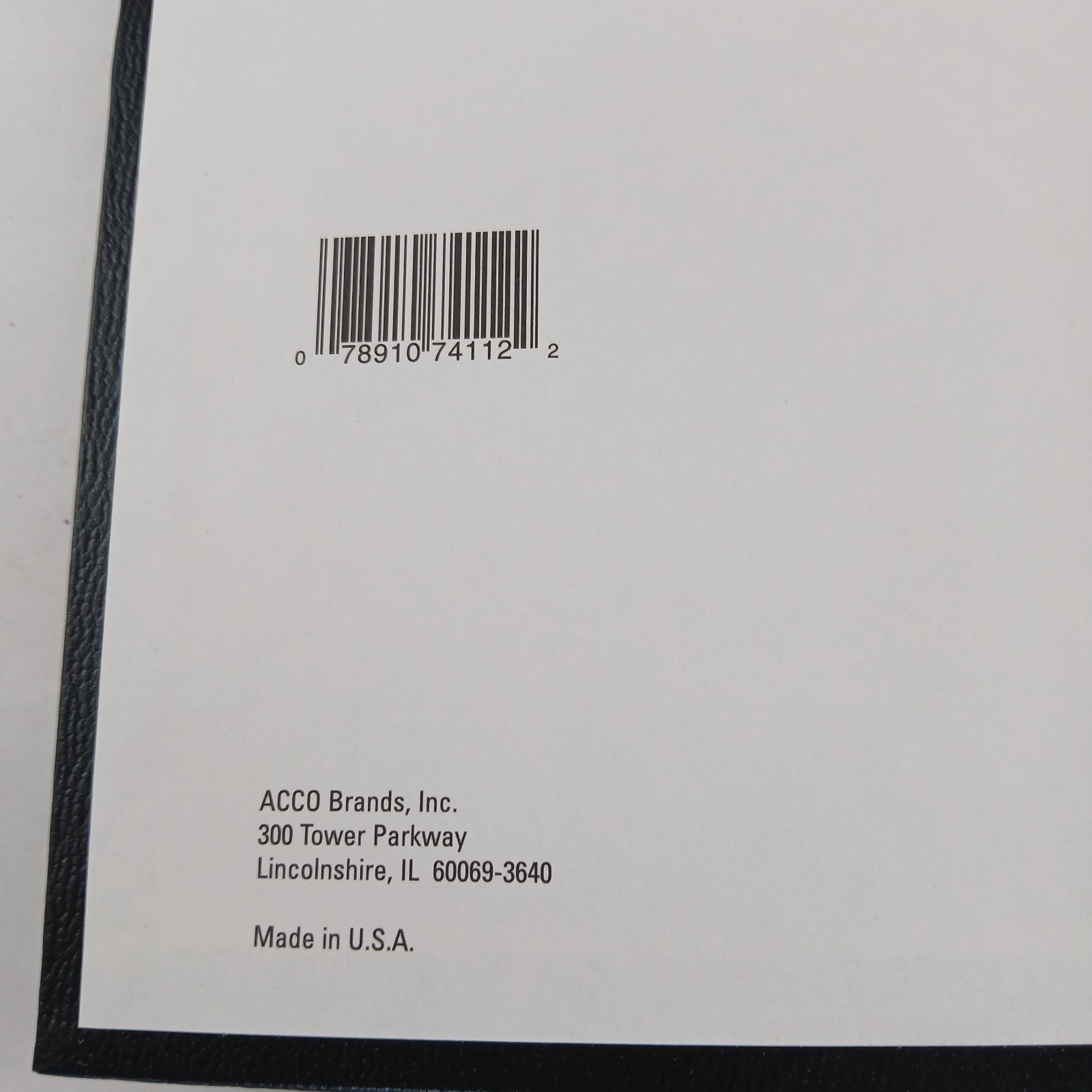 Wilson Jones 12 Column Accounting Ledger Book 31 Lines #74112 Hard Cover Blk