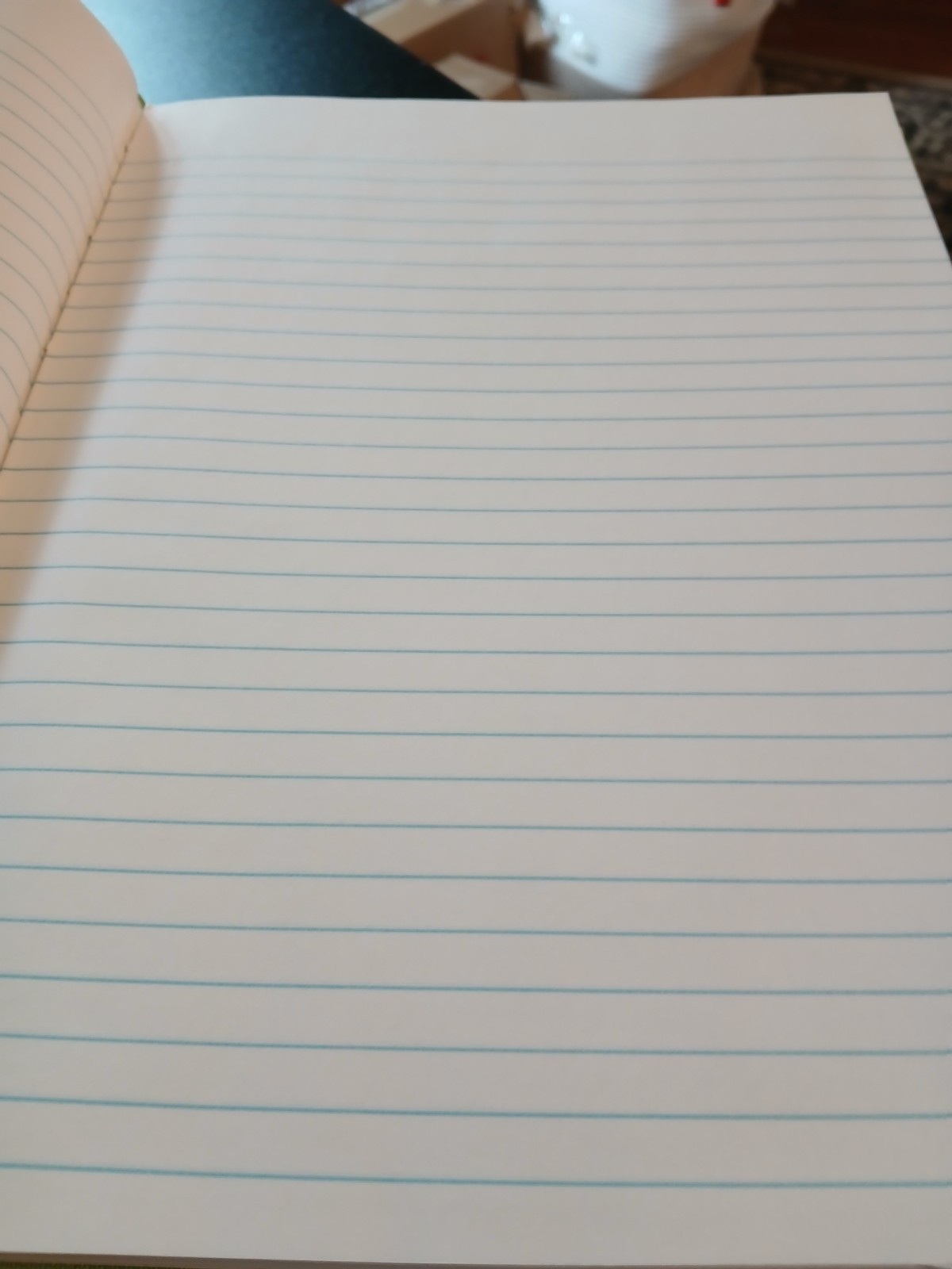 Green Record Book Hard Cover Lined Notebook – Fed. Supply Services Qty. 2