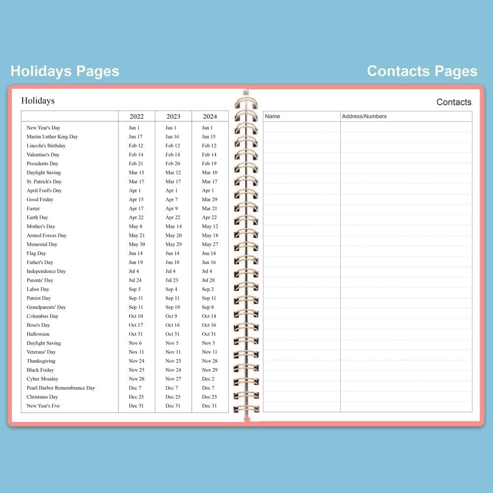 Elegant A5 Rose Check Register Notebook – 112 Pages for Financial Tracking