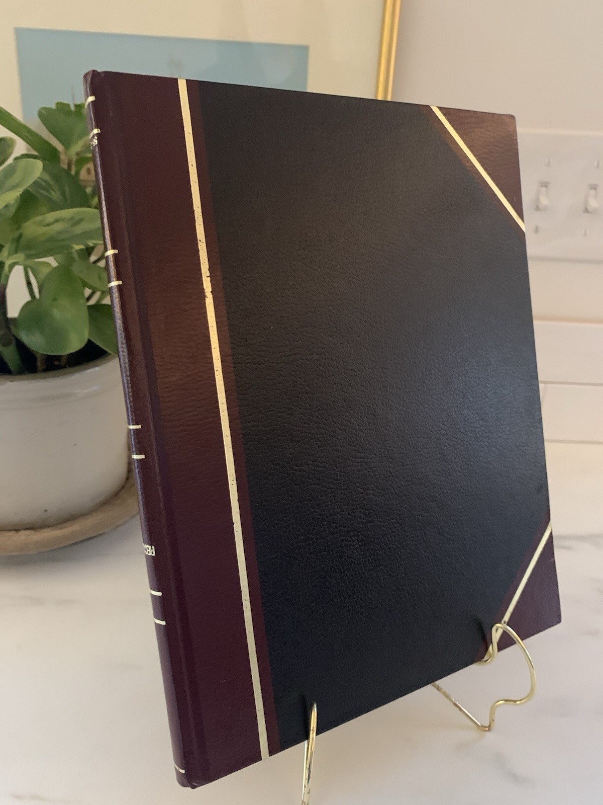 ✨Vintage New National Brand 56-211 Texhide Record Book 150 Pages 10-3/8 x 8-3/8″