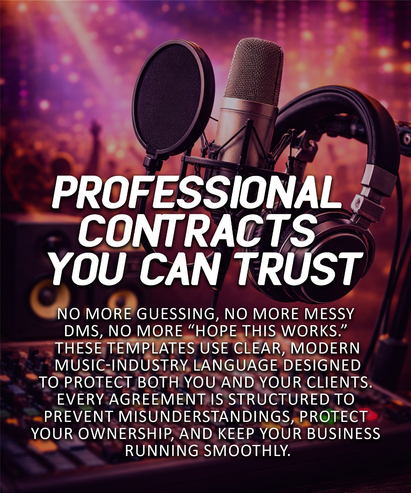Music Contract Templates for Producers, Artists & Studios | Recording Agreements
