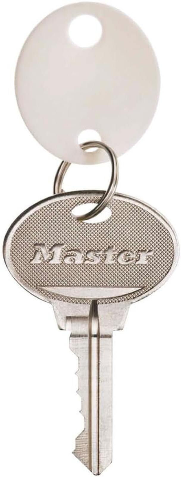Master Lock 7116D Plastic Key Tags, 20 per Bag, White