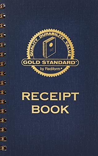 Money Receipt Book Twin Wire Carbonless Duplicate 225 Sets 8.5×5.5″ Supply