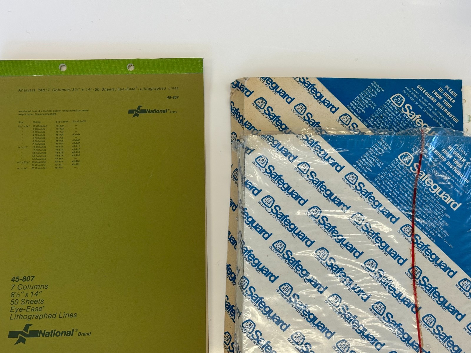 Accounting/Bookkeeping Books National / Safeguard Some Opened/Used