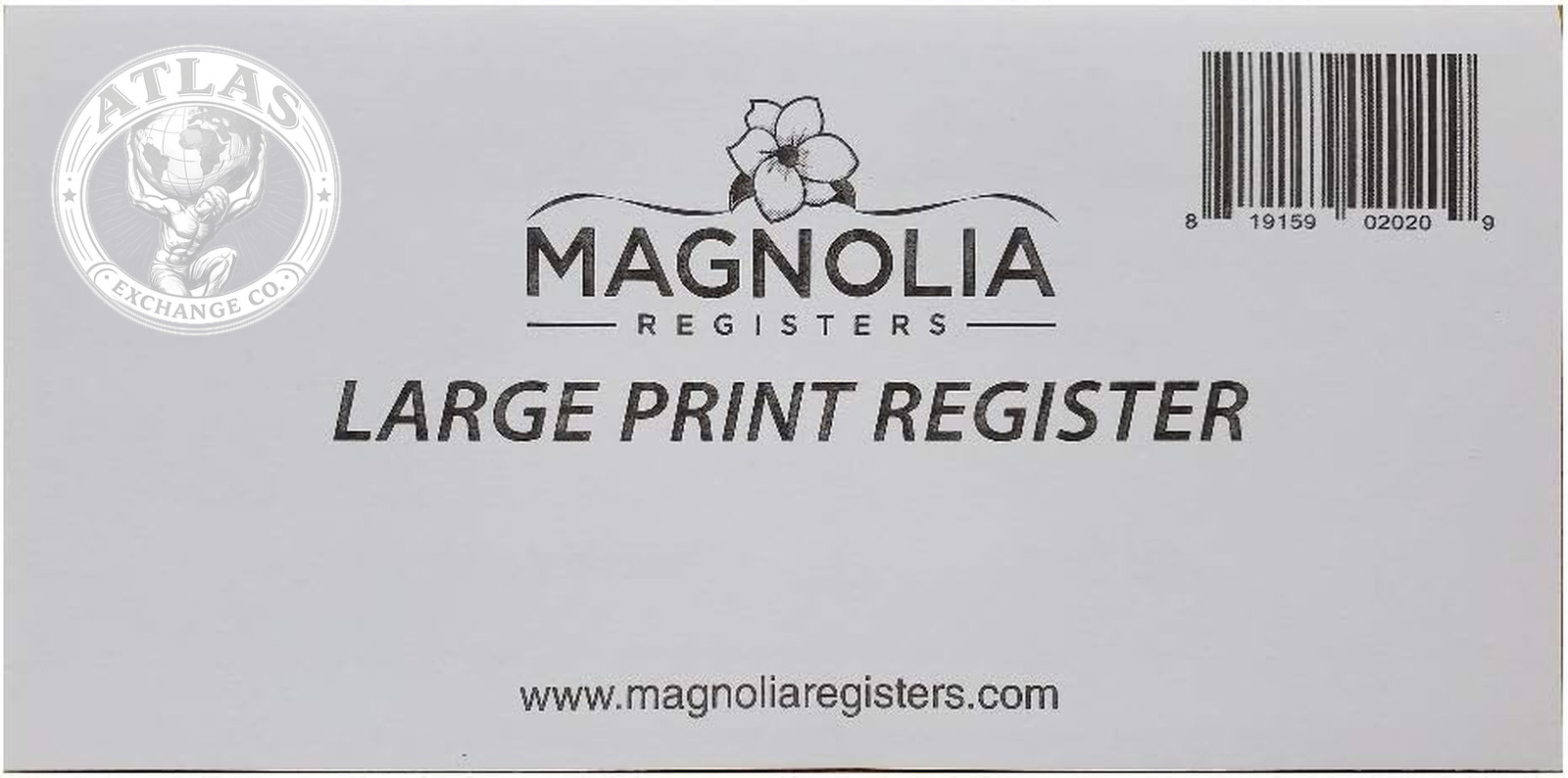 10 Pack Large Print Low Vision Checkbook Registers, 3″ X 6″, Check Registers for