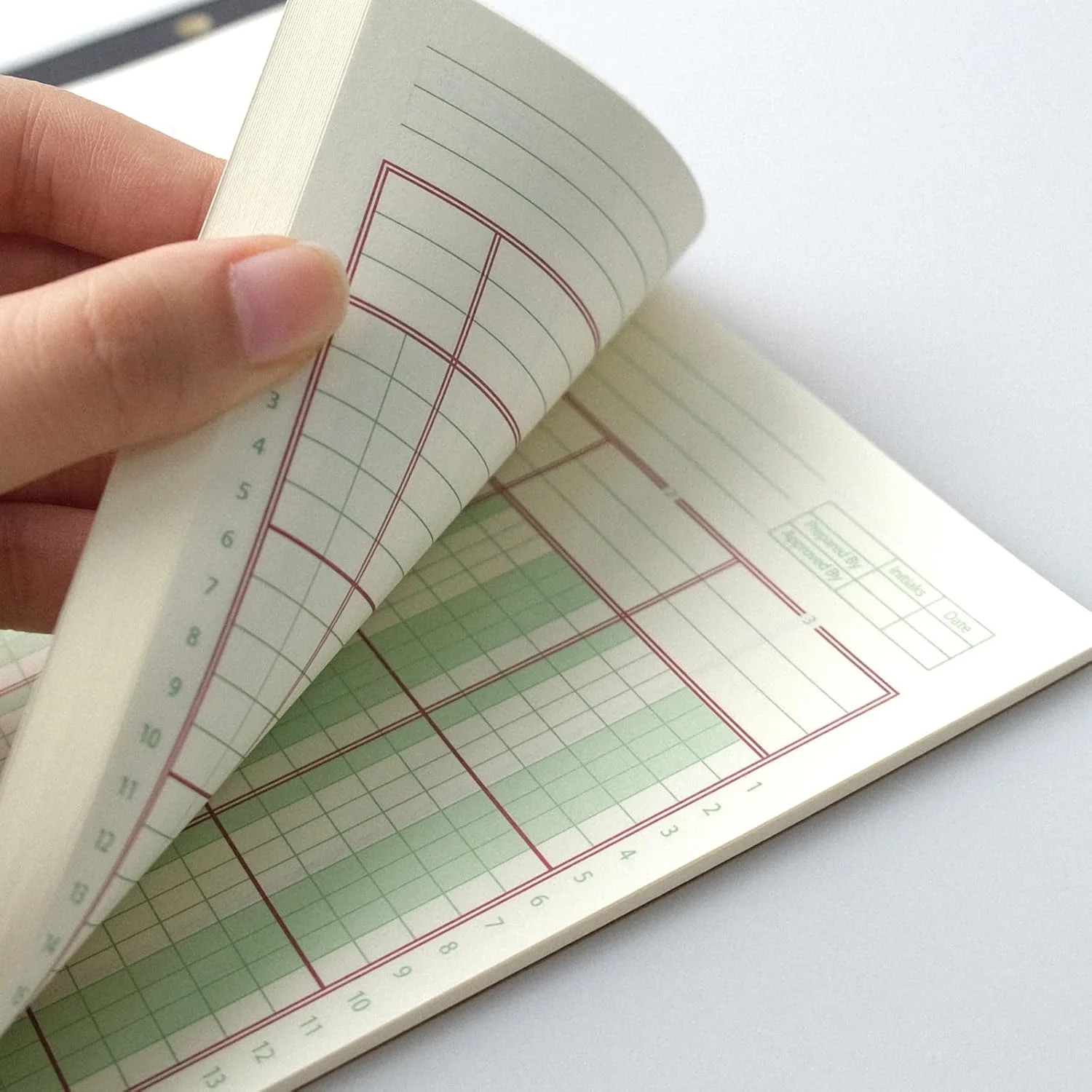 6 Pack 312 Sheets Analysis Pad Columnar Books 3 Hole Ledger Paper Pad 8.5 x 11 i