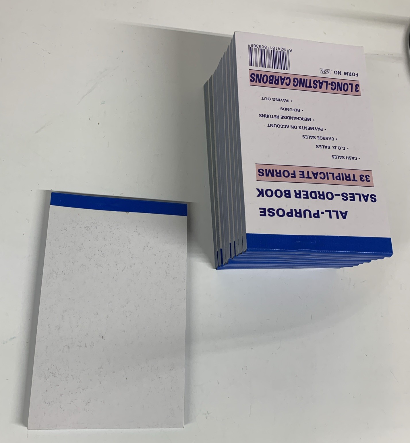 Sales Order Book 33 Triplicate Forms 3 Copy’s – 10 Pack – Never Used