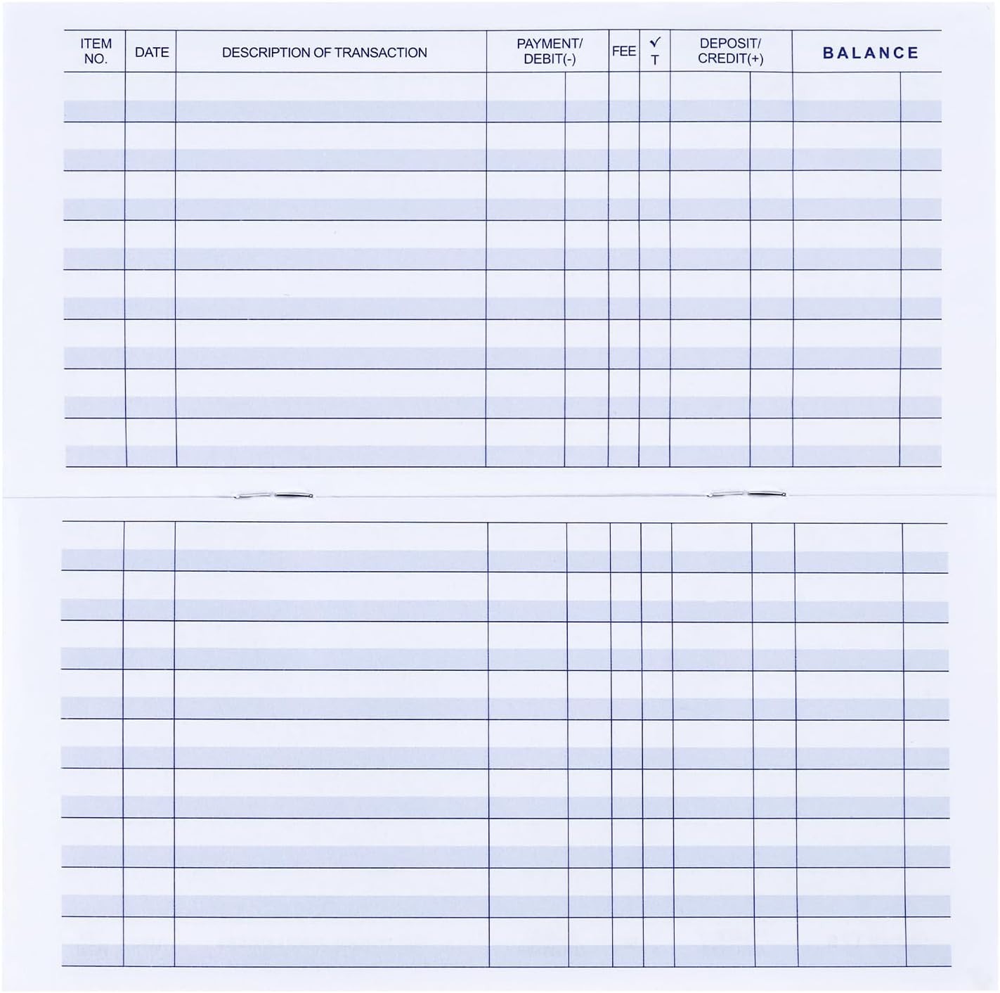 12 Pack Checkbook Register, Check Register Books for Personal and Work Use, T…