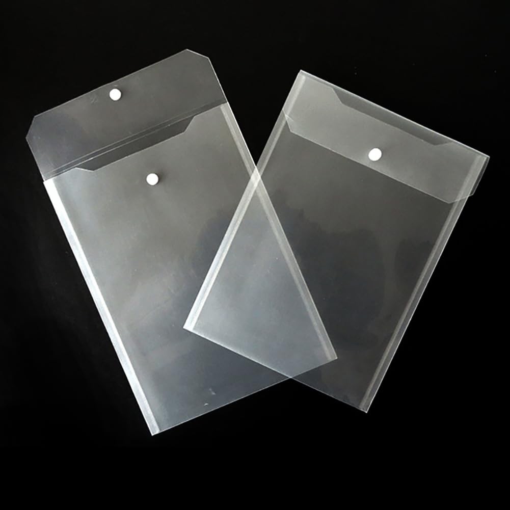 UUYYEO 20 Pcs 5 x 7 Inches Small Plastic 5 x 7 (W x L), Clear