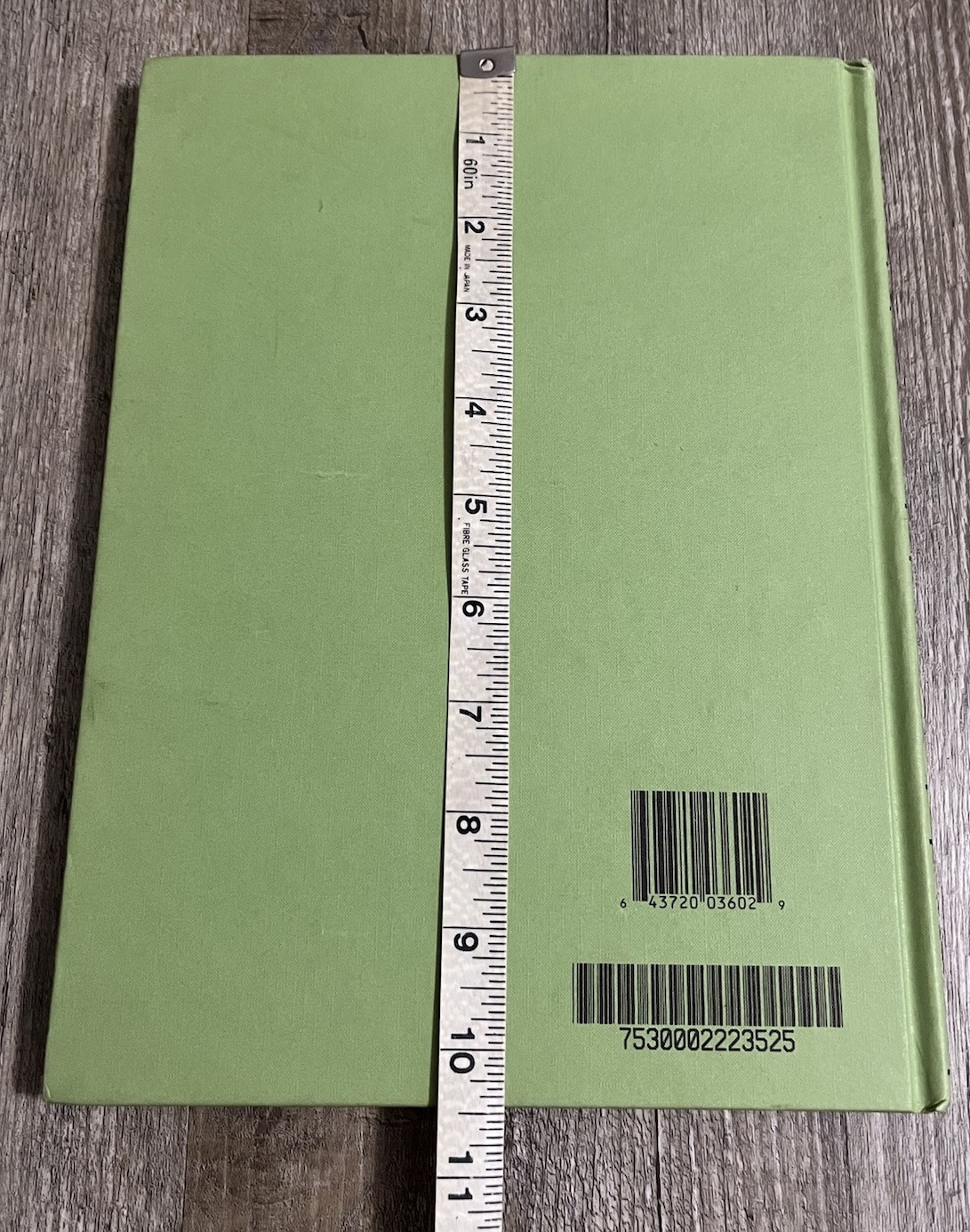 Federal Supply Service Record Book Green Hardbound 7530-00-222-3525