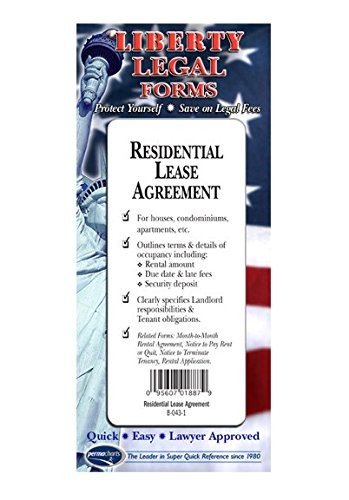 Residential Lease Agreement – USA – Do-it-yourself Legal Forms by Multicolor